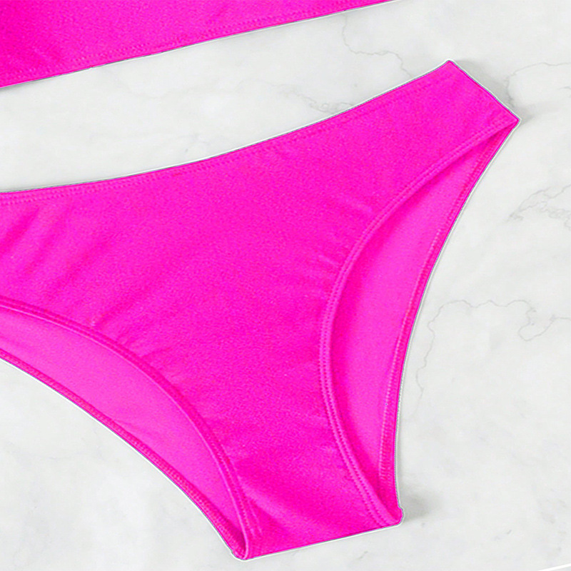 Scoop Neck Bikini Set with Racerback and Ring Detail view 14