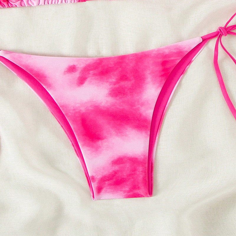 Triangle Halter Bikini Set with Side Ties view 14