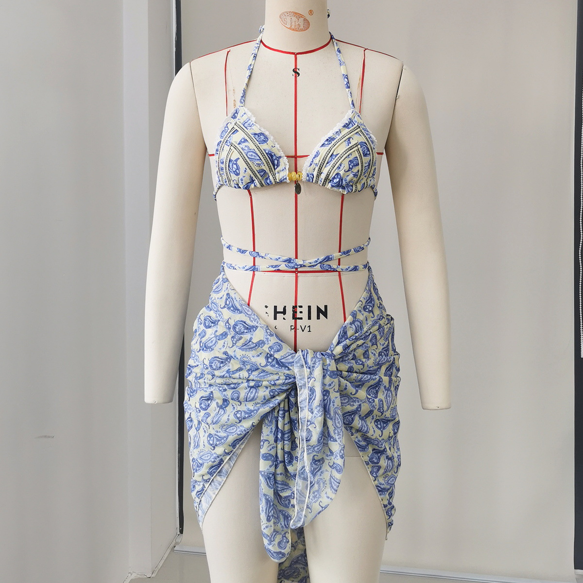 Multifunctional Square Scarf Wrap Cover-Up