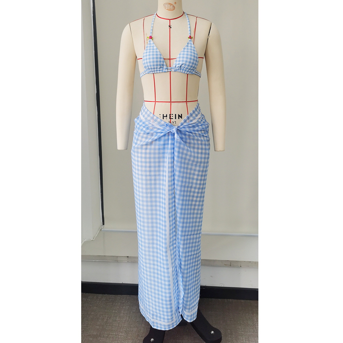 Women's Short Wrap Cover-Up Skirt