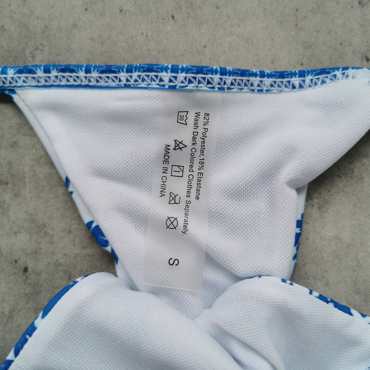 Two-Piece Bandeau Bikini Set with Thin Straps view 4