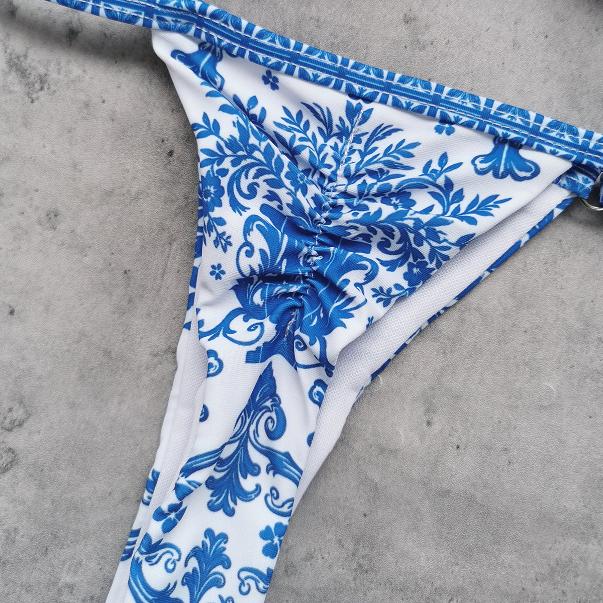 Two-Piece Bandeau Bikini Set with Thin Straps view 6