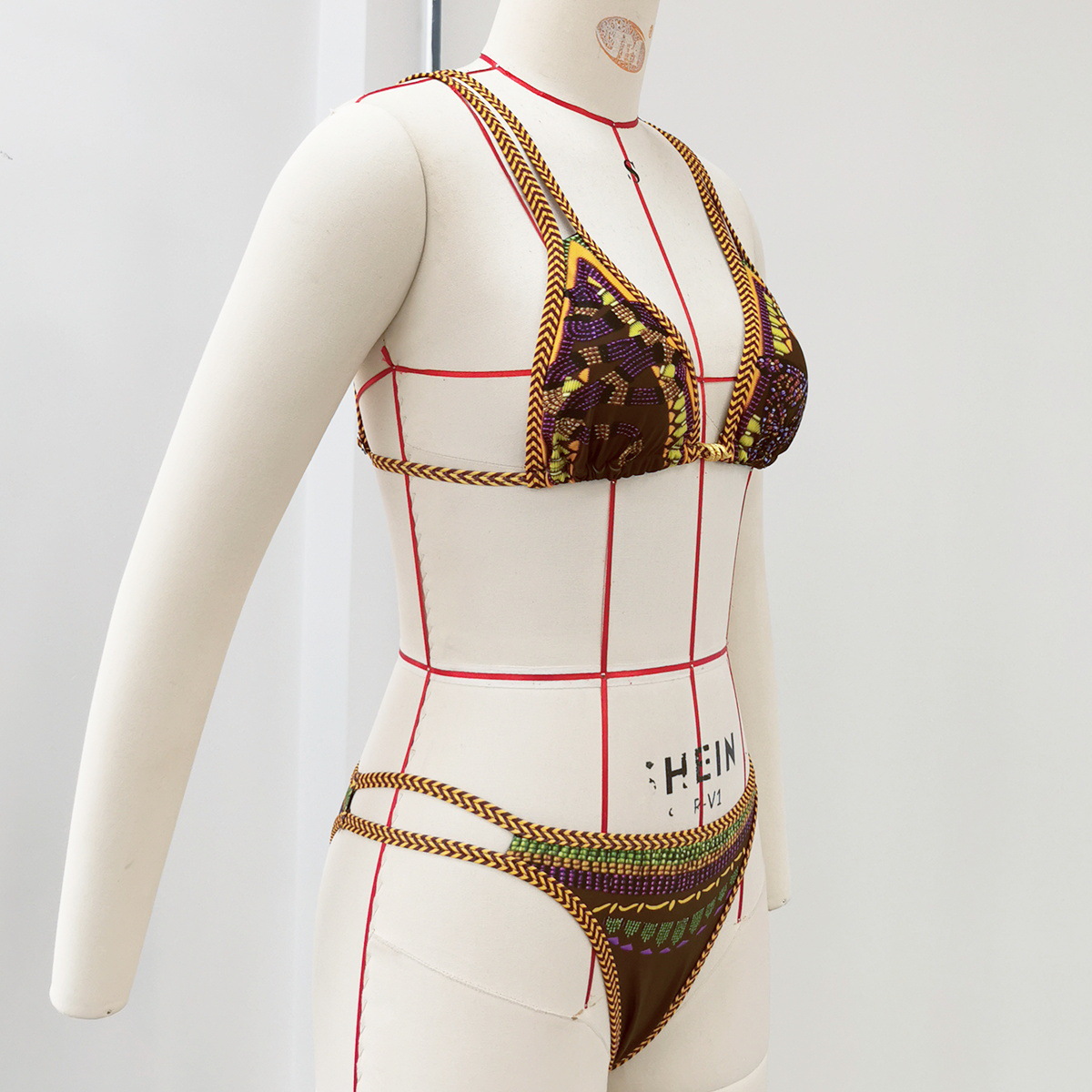 Halter Triangle Bikini Set view 21