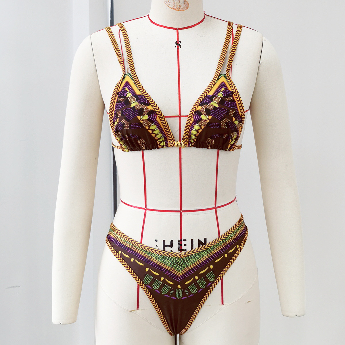 Halter Triangle Bikini Set view 22