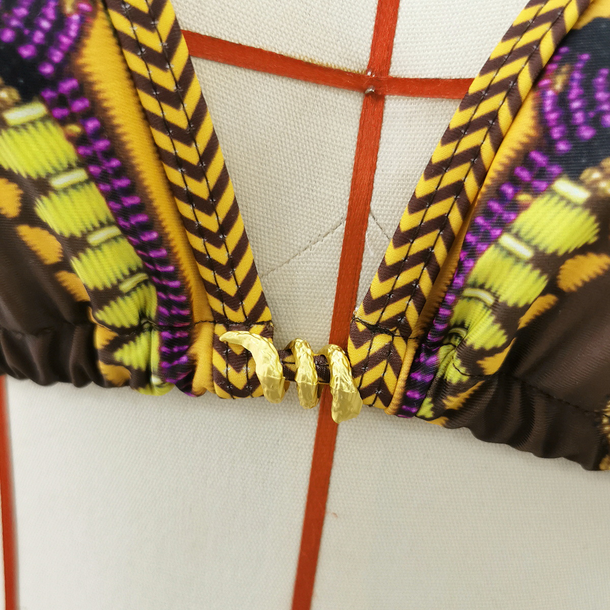 Halter Triangle Bikini Set view 9