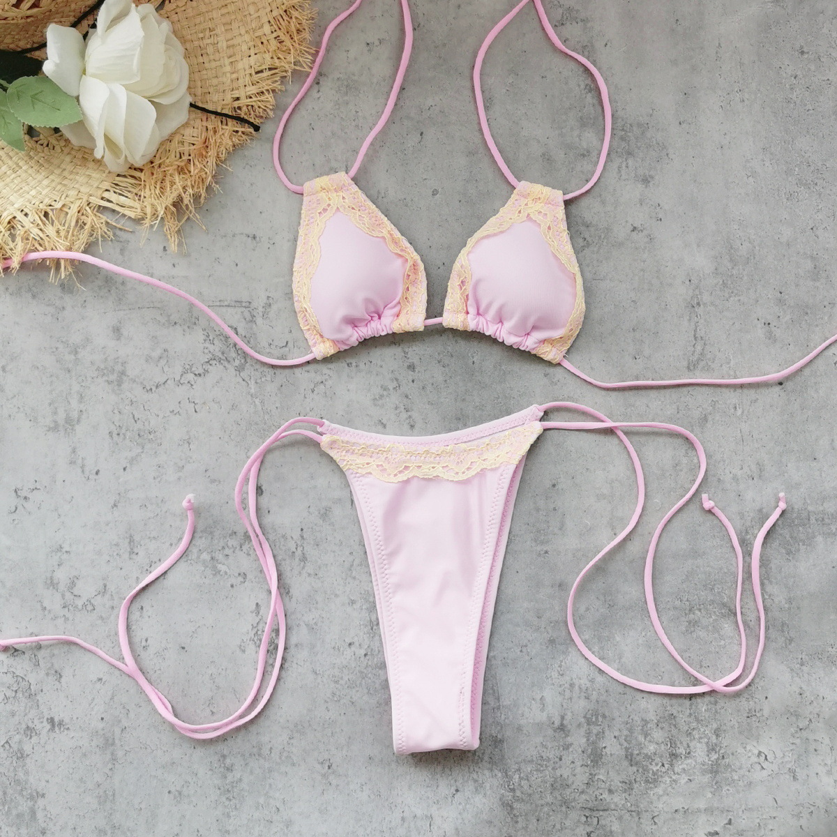 Pink and Yellow