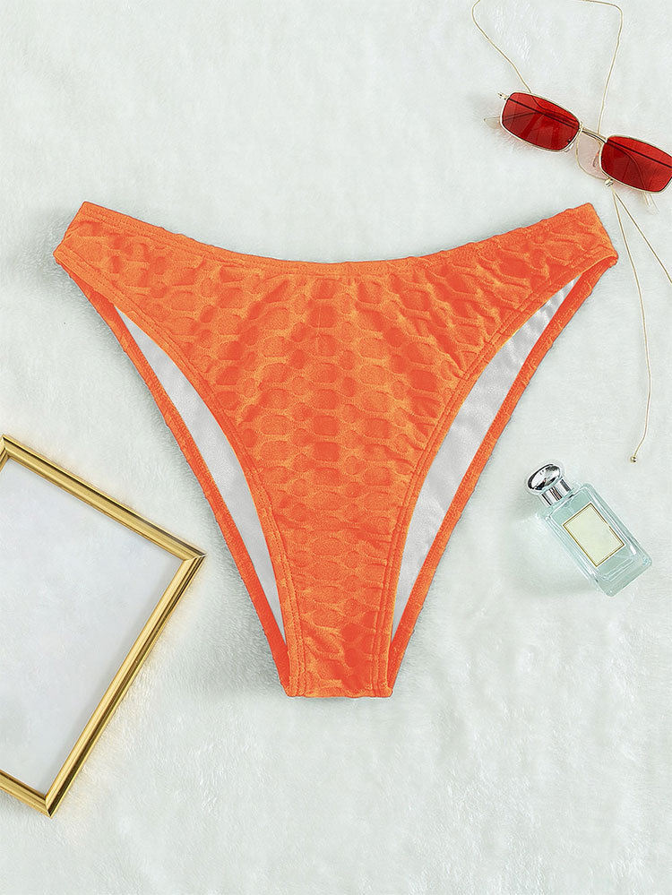 Women's High Cut Cheeky Bikini Bottom view 5