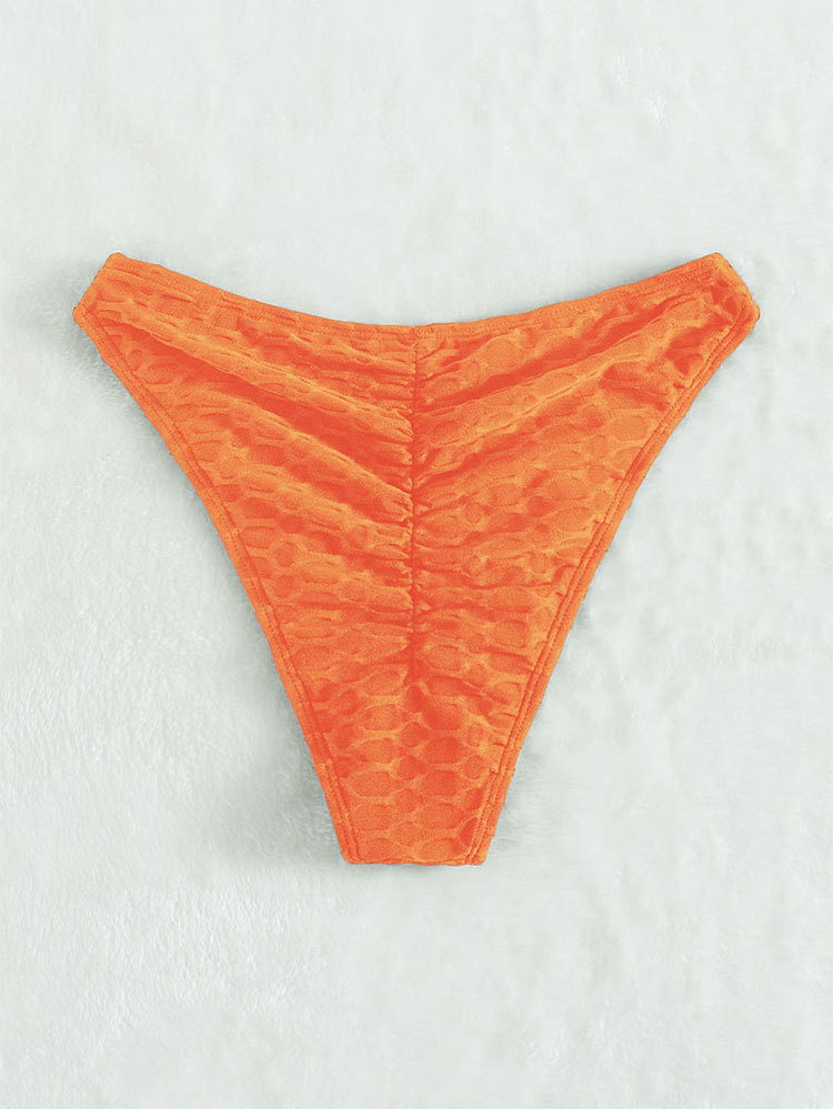Women's High Cut Cheeky Bikini Bottom view 6
