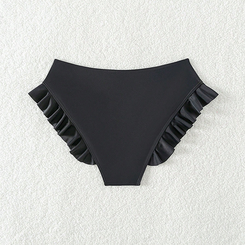 High-Waisted Ruffled Bikini Bottom view 6