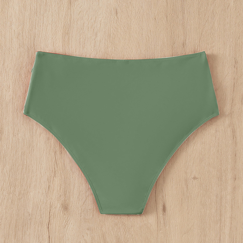 Women’s High Waist Ruched Bikini Bottom