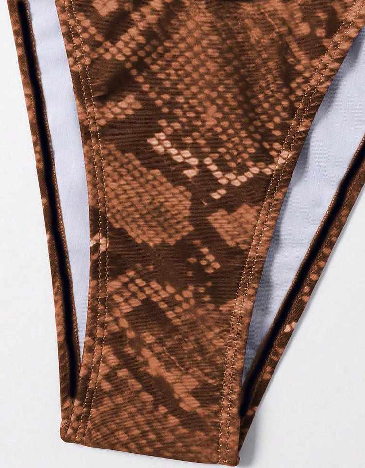 Halter Neck Cutout One-Piece Swimsuit view 9