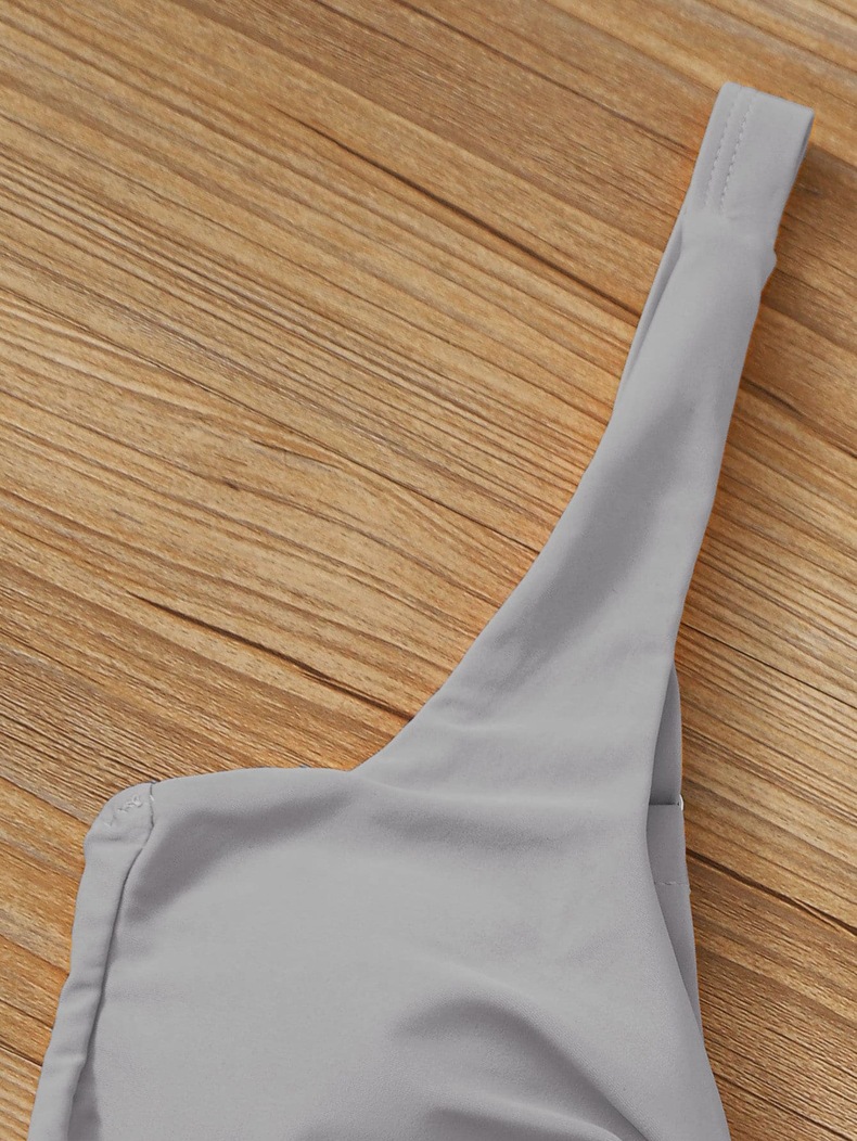 Women's Knotted Front Cutout One-Piece Swimsuit view 3