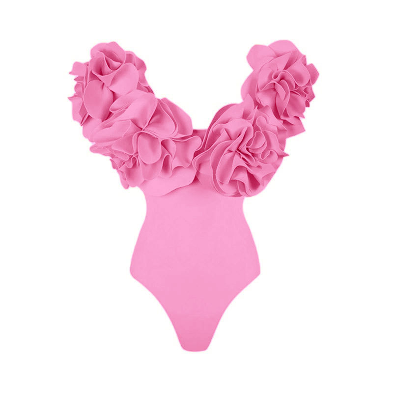 Pink swimsuit