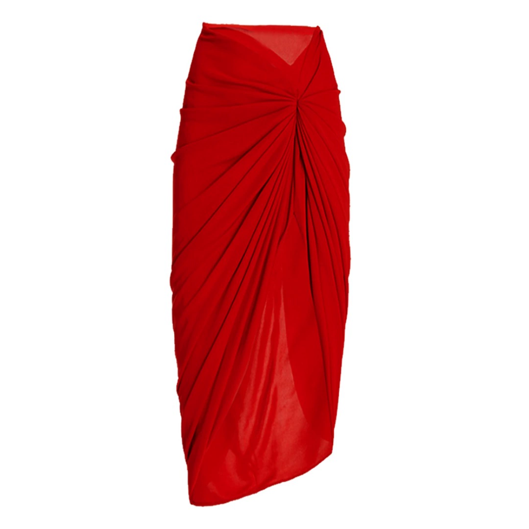 Ruffle Bodysuit and High-Low Skirt Set view 10
