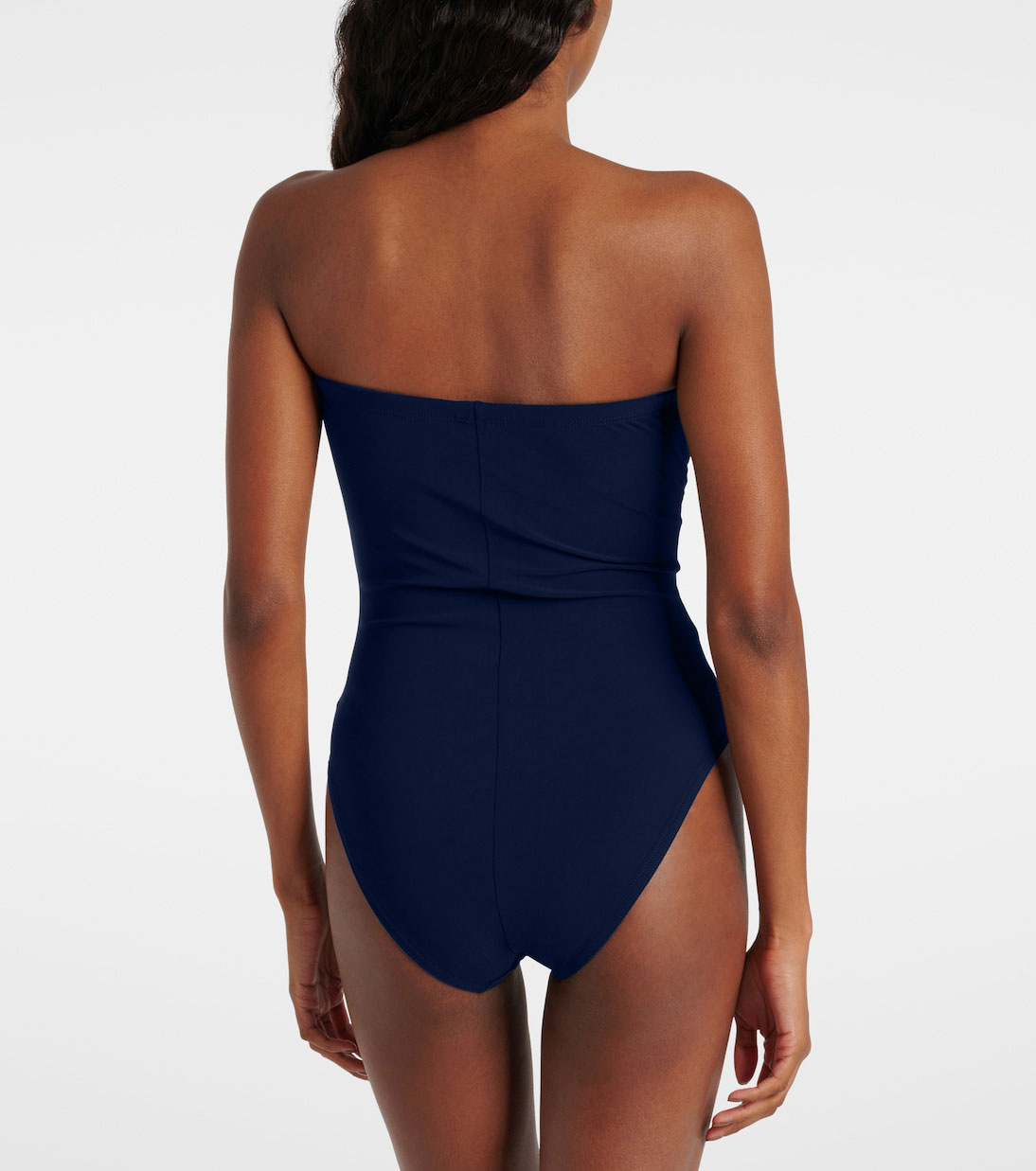 Strapless Bandeau One-Piece Swimsuit