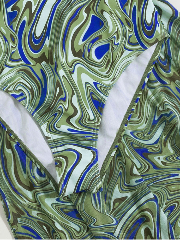 Ruffled Strap Skirted Two-Piece Swimsuit view 6