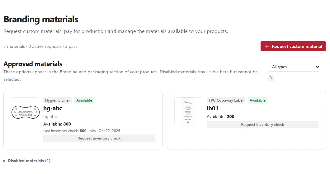 Managing custom branding materials in the Hongxiu Partner Portal