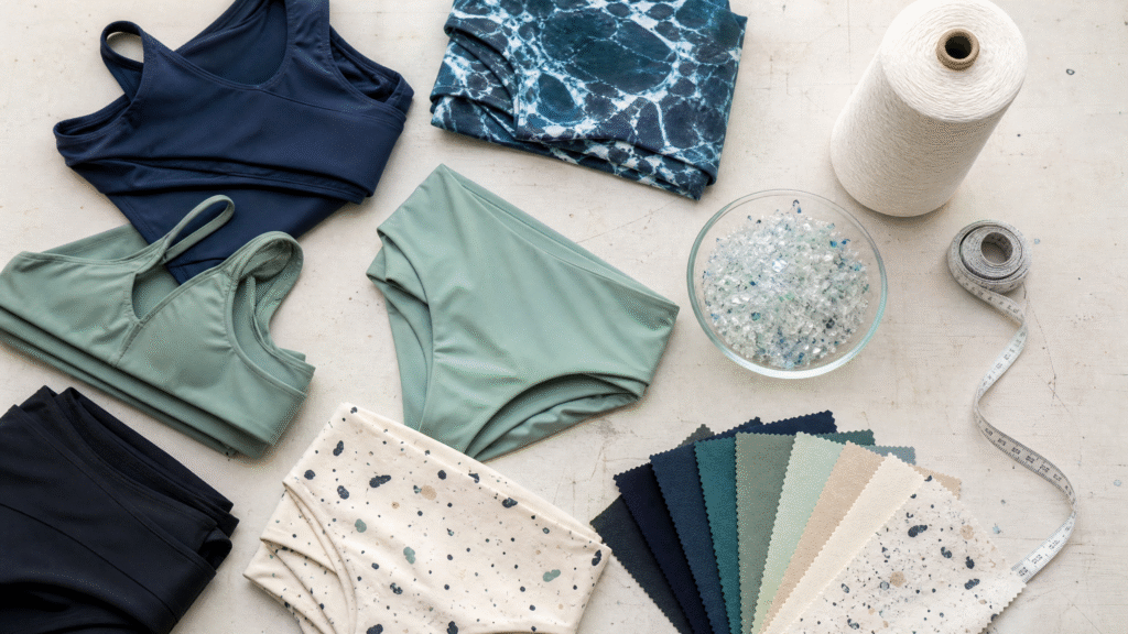Bottle-derived recycled polyester and made-to-order: a swimwear case study Bottle-derived recycled polyester and made-to-order: a swimwear case study