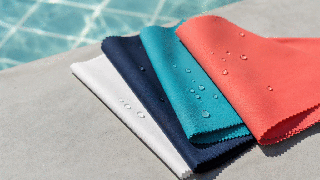 Chlorine, sunscreen, and sunlight expose what a sample color approval misses Chlorine, sunscreen, and sunlight expose what a sample color approval misses
